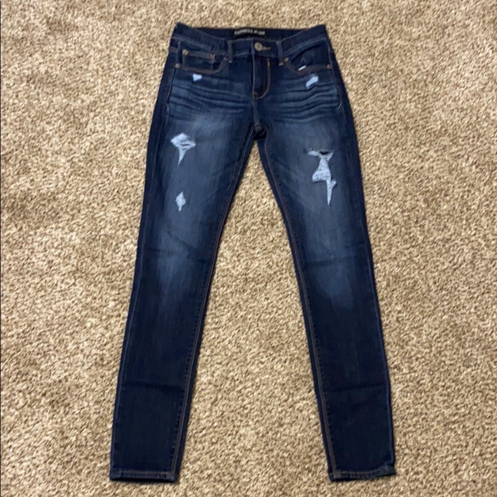 Express Legging Mid Rise Jeans